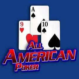 All American Poker slot logo by RTG (Reel Time Gaming) at Spinjo CasinoAll American Poker