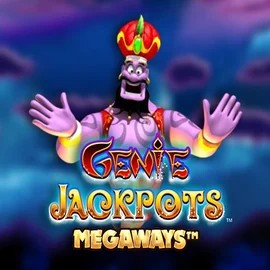 Genie Jackpots Megaways logo by Blueprint Gaming at Spinjo CasinoGenie Jackpots Megaways