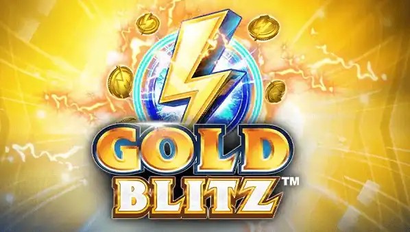 Gold Blitz logo by Fortune Factory Studios at Spinjo Casino