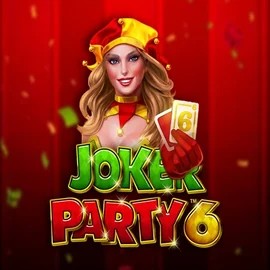 Logo of Joker Party 6 from Greentube at Spinjo Casino
