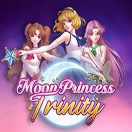 Official Slots logo: Moon Princess Trinity by Play'n GO at Spinjo Casino