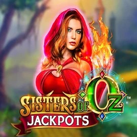 Sisters Of Oz Jackpots logo by Triple Edge Studios at Spinjo CasinoSisters Of Oz Jackpots